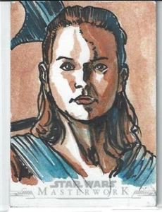 Tarjeta de boceto Topps Star Wars 2019 Masterwork Dan Gorman - Imagen 1 de 3