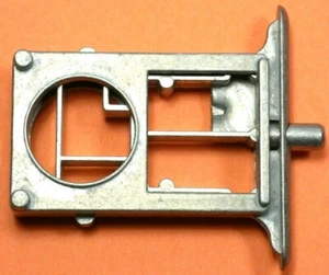 Concealed door bolt latch assembly for steel toilet partition hardware 91-129 - Picture 1 of 8