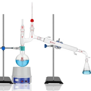 Lab-Grade Vacuum Distillation Glassware Set 250ml-1000ml Lab Supply Chemistry - Picture 1 of 12