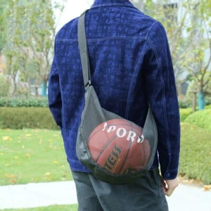 Adjustable Basketball Bag Practical Portable Football Storage Backpack Nylon - Picture 1 of 19
