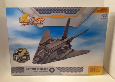 The Ultimate Soldier F-117 Stealth Fighter Jet Kit de Construcción Militar US10005 Foto 1 de 3