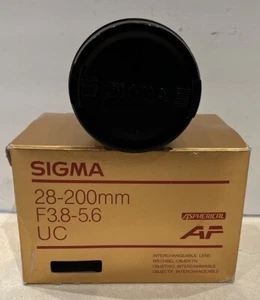 Sigma AF/MF Zoom Lens -- 28-200mm f3.8-5.6 for Nikon - Picture 1 of 9