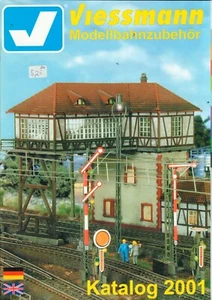 VIESSMANN - Katalog 2001 - Prospekt Broschüre Modellbau Bahn Zubehör - B18338 - Picture 1 of 3