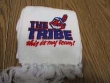 Cleveland Indians The Tribe This Is My Team Scarf White