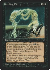 1X Breeding Pit Fallen Empires MP MTG CARD