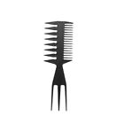 - Seitlich breiter Zahn Styling Kamm Haargabel Kamm Schönheit Salon Werkzeug S2N88112