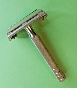 Vintage Gillette Sicherheitsrasierer keine Identifikatoren kein Datum Jahre waren 1930 bis 1949 - Bild 1 von 11
