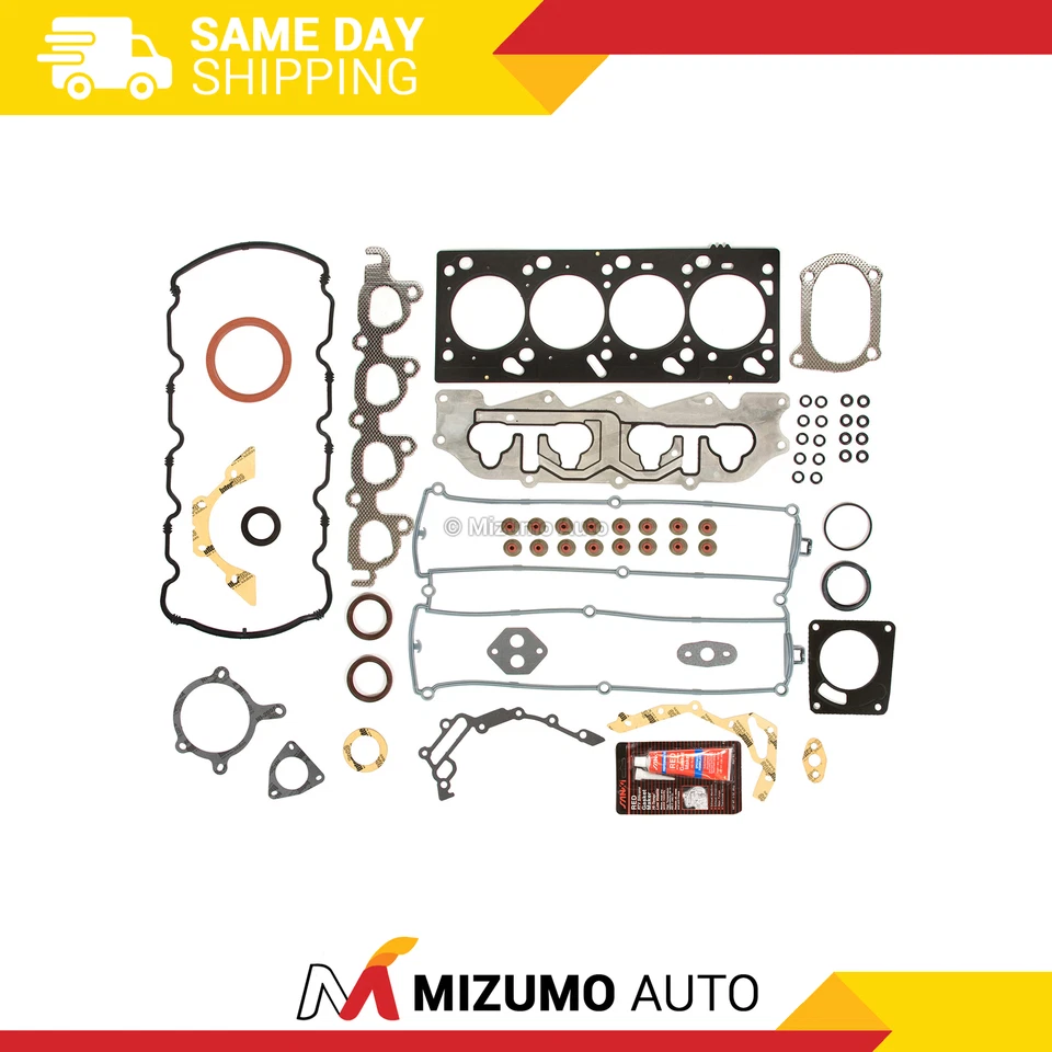 Полный комплект прокладок подходит для 95–96 Ford Contour Mystique 2,0 л Zetec Vin 3 DOHC - Изображение 1 из 4