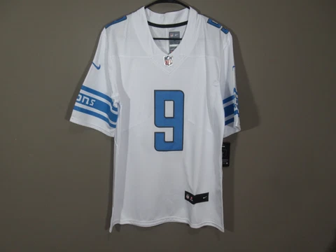 Matthew Stafford #9 Detroit Lions Vapor Men's Jersey White Size Small Cover
