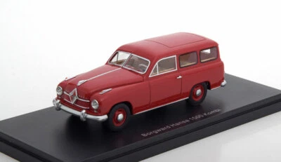 Borgward Hansa 1500 Kombi Red Neo 47110 1/43 Resin Silber Skala Modell 1951 - Bild 1 von 3