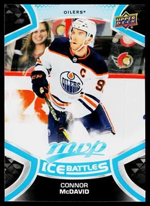 Connor McDavid 2021-22 Upper Deck MVP #220 Edmonton Oilers - Picture 1 of 2