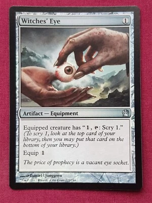 Magic The Gathering THEROS FOIL WITCHES' EYE artifact card MTG - Image 1 of 2