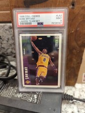1996-97 1996 UD COLLECTOR’S CHOICE KOBE BRYANT RC #267 ROOKIE PSA 9 MINT