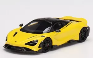 McLaren 765LT Spider Volcano Yellow in 1:43 scale by True Scale Miniatures - Picture 1 of 4