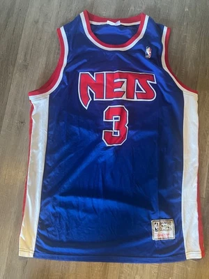 New Jersey Nets Drazen Petrovic Throwback Jersey (4XL feels more like 3XL) - Image 1 of 2