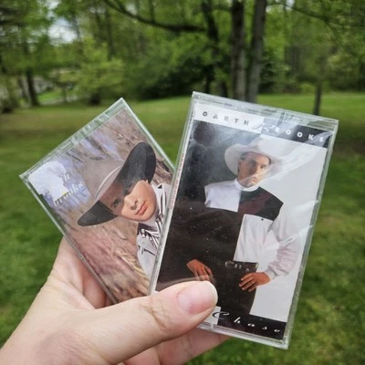 Garth Brooks Cassette "The Chase"  And Self Titled Set Of 2 Unopened 1... - Image 1 of 4