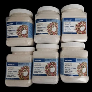 Lot of 6 Panacea Flower Drying Crystals 1.5 lb Each Preserve Flowers Silica - Picture 1 of 7