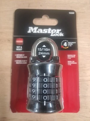 Master Lock 1535D | Customizable Combination Padlock  New - Image 1 of 2