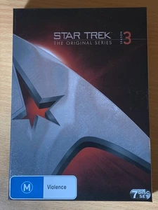 Star Trek Original Series Season 3 Third Three William Shatner (DVD 7-Disc 1968) - Picture 1 of 8