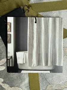 Michael Aram Willow Shower Curtain 72" x 72" NEW - Picture 1 of 7
