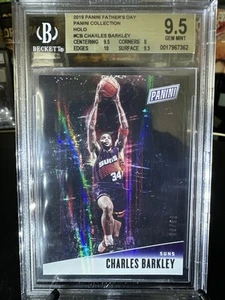 2019 Panini Collection Father’s Day Charles Barkley Holo /50 #CB Suns BGS 9.5 - Picture 1 of 10