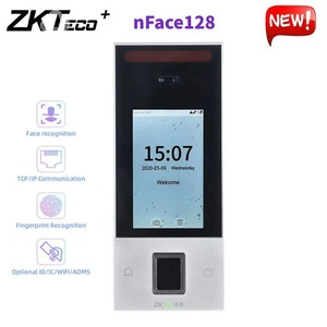 ZKteco nFace128  Fingerprint Facial Recognition TCP/IP Time Attendance System - Picture 1 of 15