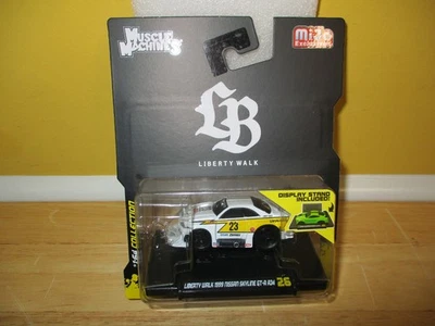 Muscle Machines Liberty Walk '99 Nissan Skyline GT-R R34 Mijo sin usar, en paquete Foto 1 de 4