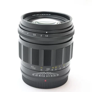 Voigtlander NOKTON 75mm F/1.5 Aspherical (for Nikon Z mount) #508 - Picture 1 of 12