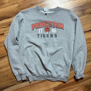 Vintage Champion Princeton Tigers Crewneck Sweatshirt Size Youth XL 14/16 - Picture 1 of 4
