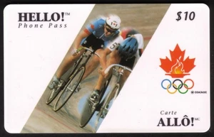 10 $. Olympiade Radsport 1996 gebrauchte Telefonkarte - Bild 1 von 1