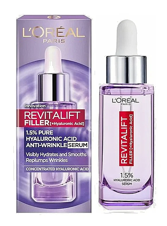 Suero de relleno L'Oreal Paris Revitalift 1,5 % ácido hialurónico - 100 % auténtico nuevo Foto 1 de 1