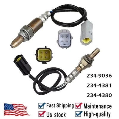 Sensor de oxígeno aguas arriba + aguas abajo 2 piezas para Nissan Rogue 2011 2012 2013 2,5 L Foto 1 de 4