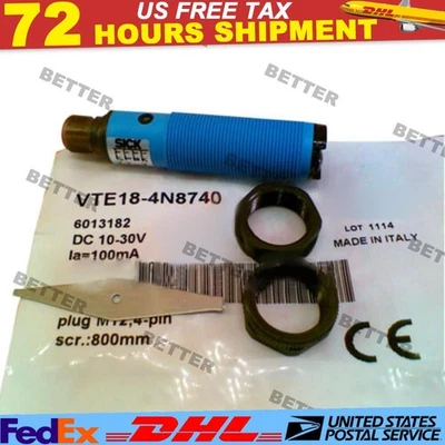 Sensor interruptor fotoeléctrico para Sick VTE18-4N8740 Foto 1 de 3