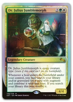Dr. Julius Jumblemorph #130 (Foil) (LP) Unstable UST Magic MTG - Image 1 of 2