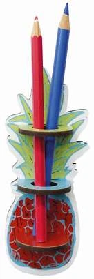 WERKHAUS DESIGN + PRODUKTIONS GMBH Werkhaus Magnet-Stiftehalter Ananas Gelb Stiftehalter Stifteköcher (ohne Inhalt)