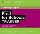 First for Schools Trainer Audio CDs (3) by Sue Elliott (English) Compact Disc Bo