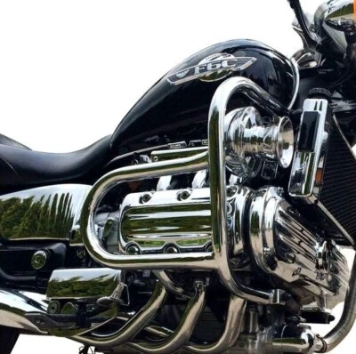 US * OUTLAW Schutzbügel L+R für Honda 1500 Valkyrie F6C GL1500C engine bar - Bild 1 von 4