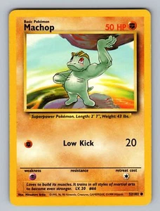 Machop Set Base #052/102 Leggermente giocato 34 - Foto 1 di 2