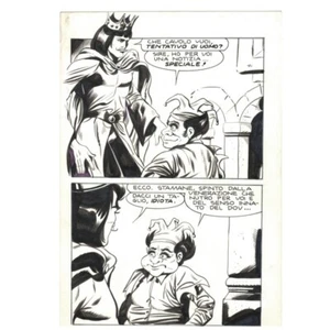 TAVOLA ORIGINALE FUMETTO SEXY FAVOLE n. 54 Renzo Savi GEIS - Picture 1 of 1