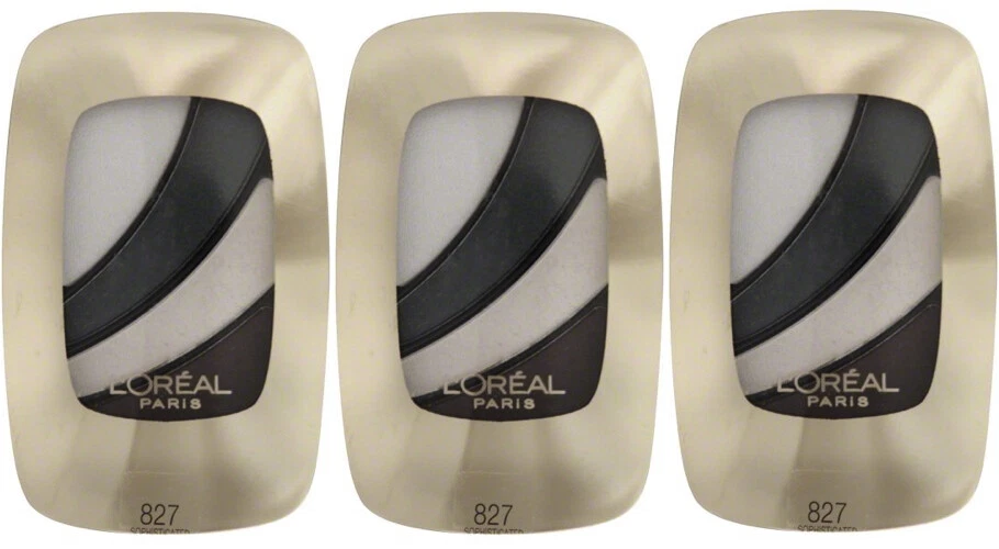 3-Pack NEW L'Oreal Colour Riche Eye Shadow Quad 827 Sophisticated Angel (Sealed) - Image 1 of 1