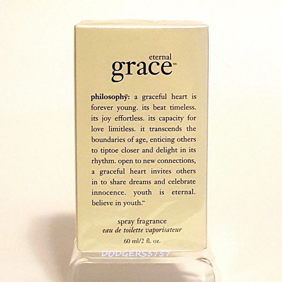 Philosophy ETERNAL GRACE SPRAY 2 oz FULL SIZE!  NEW- SEALED-BOXED!! AMAZING! - Изображение 1 из 1