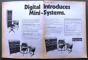 1974 Advert for DIGITAL Computer Mini-Systems with Prices Original Print Ad 744B - Picture 1 of 1