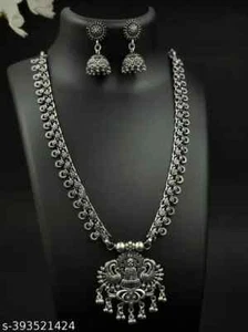 Indisches Bollywood vergoldet Kundan Halsband Braut Halskette Ohrringe Schmuck Set - Bild 1 von 5