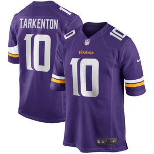 Fran Tarkenton Purple Jersey Mens Small Custom Embroidered New Minnesota Vikings - Picture 1 of 6