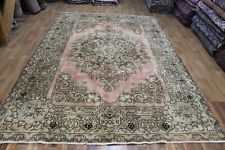 Overdyed Persian Tabriz carpet 320 x 220 cm Handmade Persian carpet