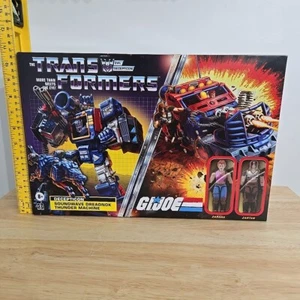 Transformers X G.I. Joe Soundwave Dreadnok Thunder Machine Zartan Ravage New - Picture 1 of 17