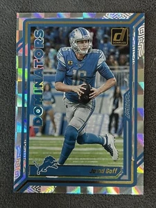 2023 Donruss Dominators #24 Jared Goff - Detroit Lions - Picture 1 of 2