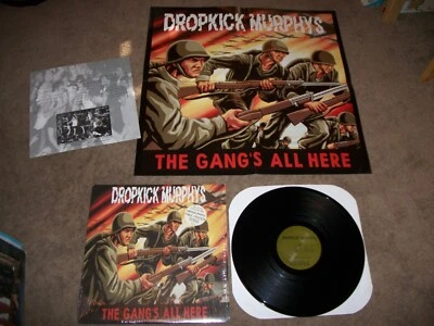 Dropkick Murphys The Gang's All Here LP w/poster & insert 1999 Hellcat NM VINYL - Image 1 of 3
