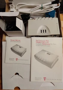 Teledat USB 2 a/b,die Universal-Box für ISDN, T-Online,Internet und Telefon!! - Bild 1 von 6