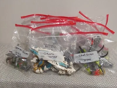 Enorme Lote Lego Bionicle de 6,5 lb - Hero Factory, Ketar, Gali, Storm, Okoto, Completo Foto 1 de 4